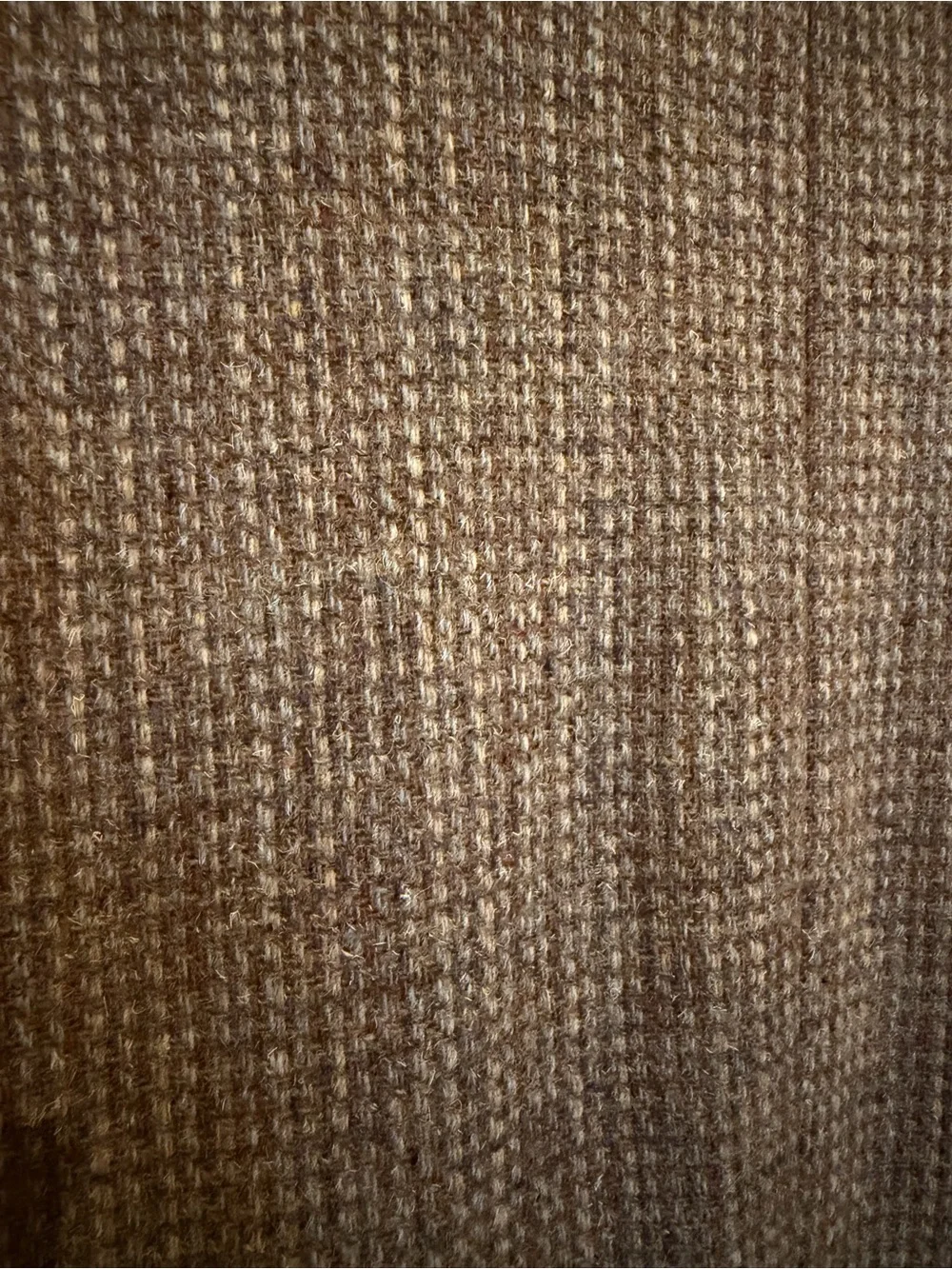 Classic Brown Tweed Sport Coat - Tailored Two-Button Blazer